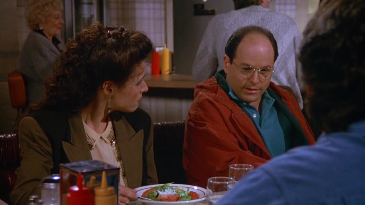George: My mother caught me.