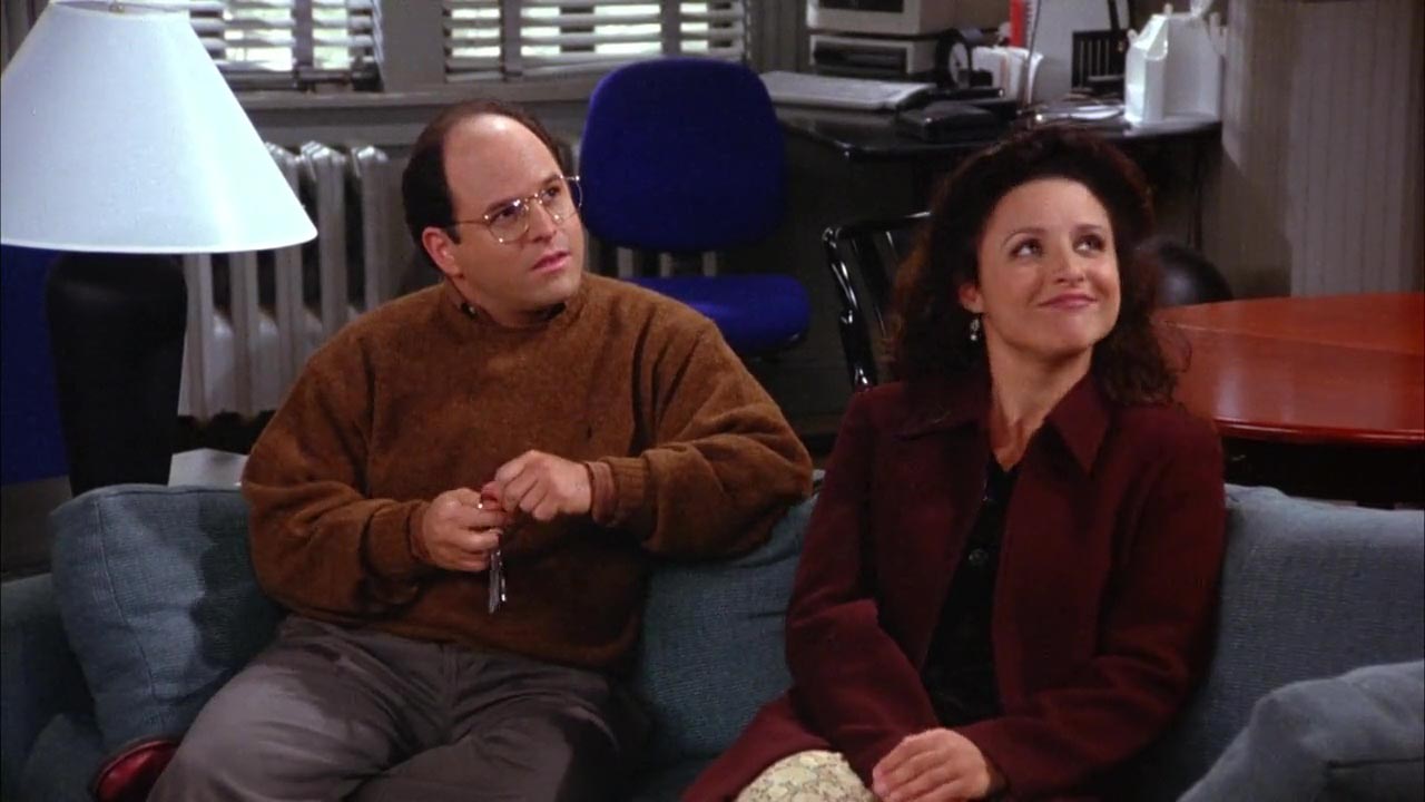 Elaine: I like coffee. George: I like cookies.