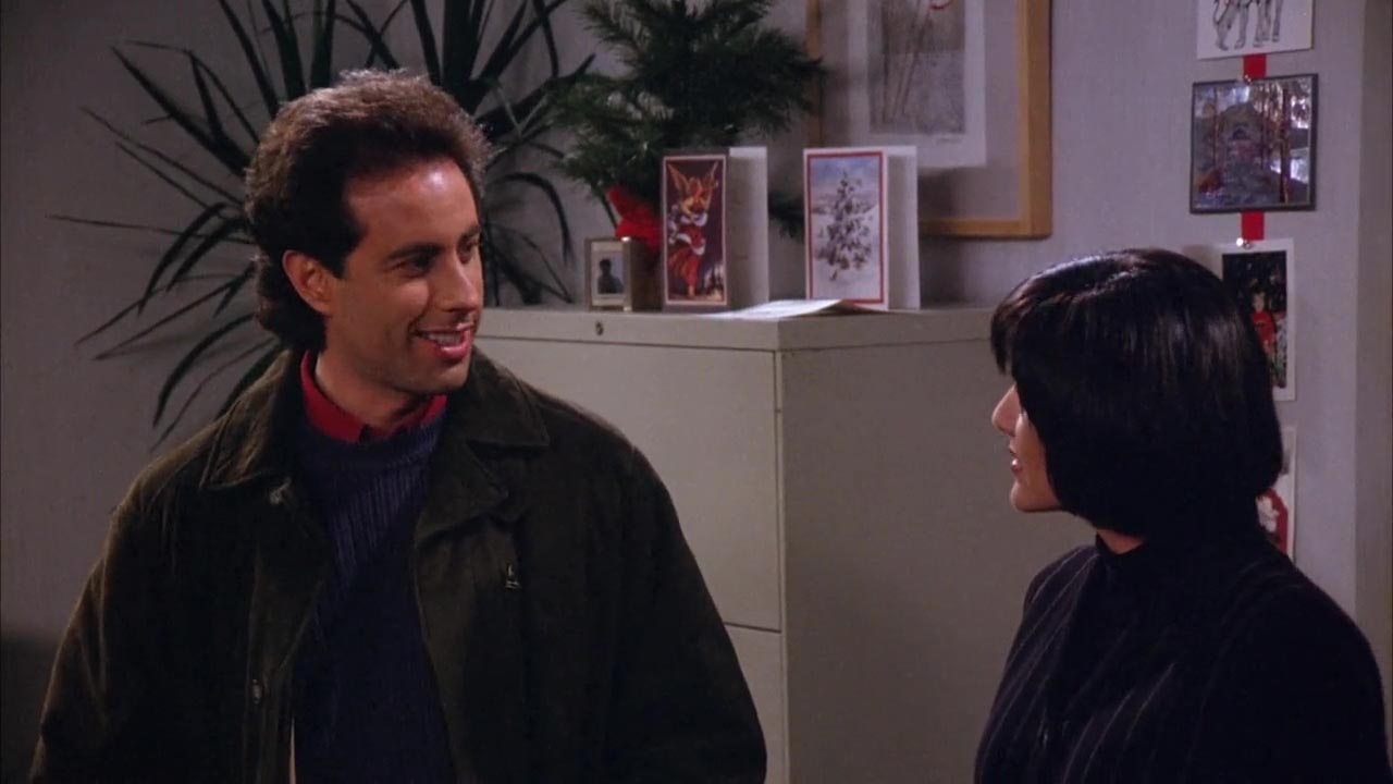 Lois:  Would you be able to come all the way downtown again in rush hour to pick me up? Jerry: Well, I