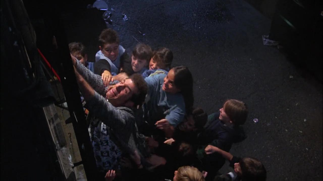 Kramer: I got whooped. You should have seen the rage in their little eyes, and those tiny little fists of fury. 