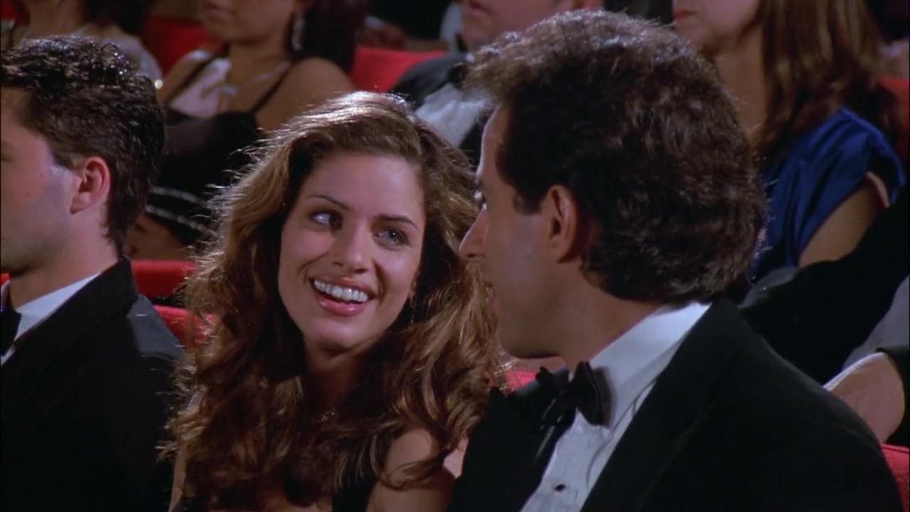 Jerry: So, you and Lyle are roommates? Lanette: No. Jerry: Gay? Lanette: What? Jerry: Is he gay? Lanette: No. Jerry: Are you sure? Lanette: I think I would know. Jerry: (to himself) This is a new one.