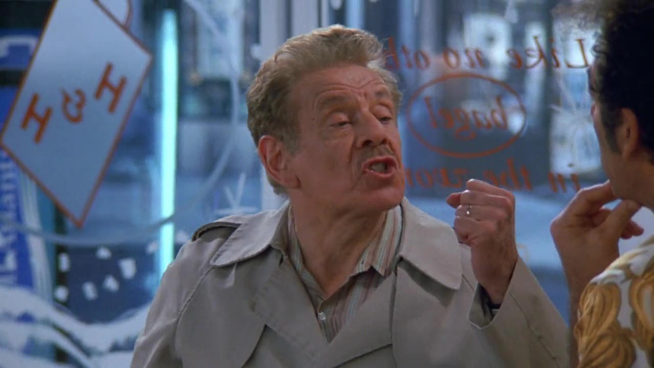 At the Festivus dinner, you gather your family around, and you tell them all the ways they have disappointed you over the past year.