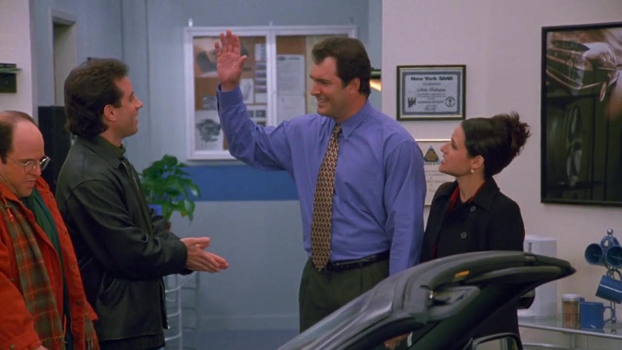 High-five.