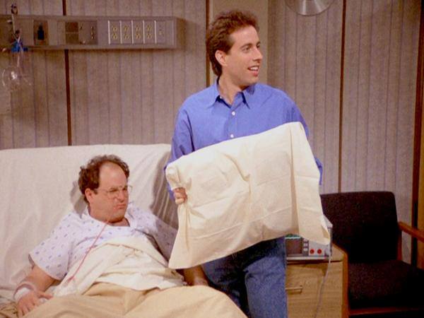 Elaine, what are you doing here?