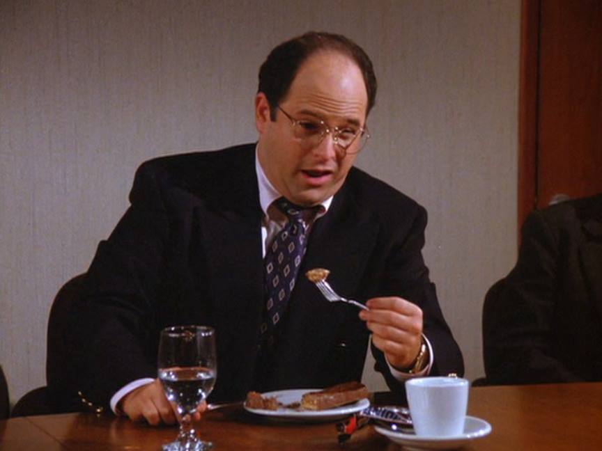 I am eating my dessert. How do you eat it, with your hands?