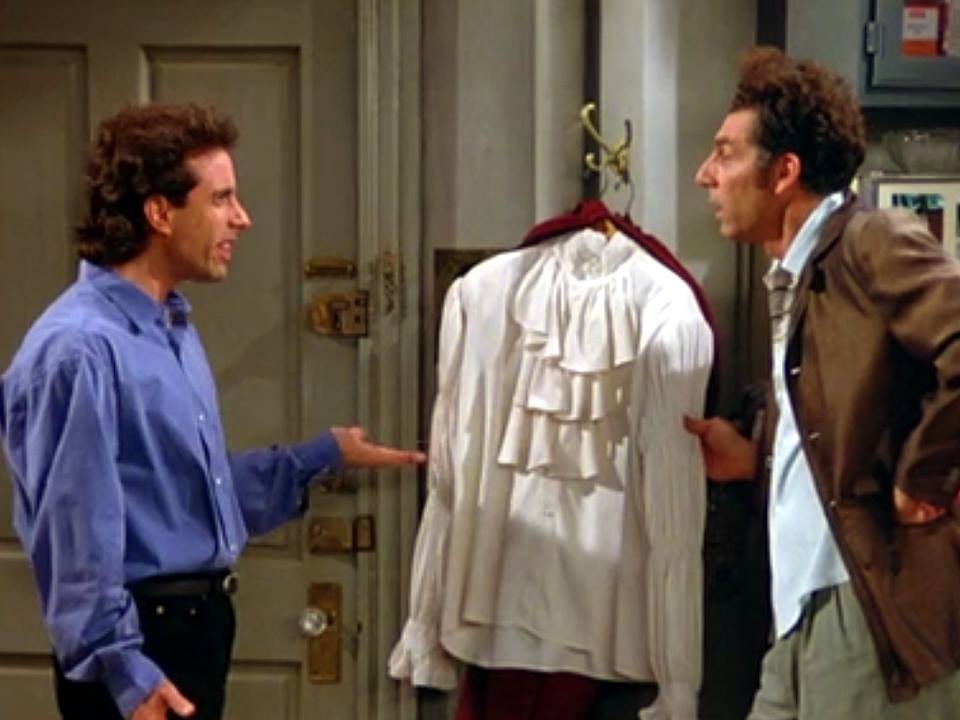 This? I agreed to wear this? When did I do that? 