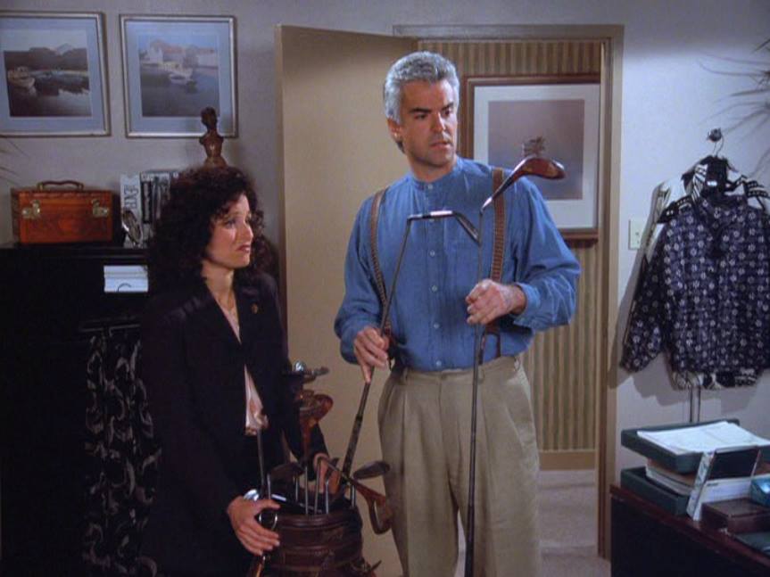Elaine. I never knew Kennedy had such a temper